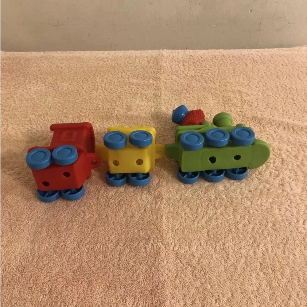 Illco Sesame Street Elmo Soft Train 3 Piece Set